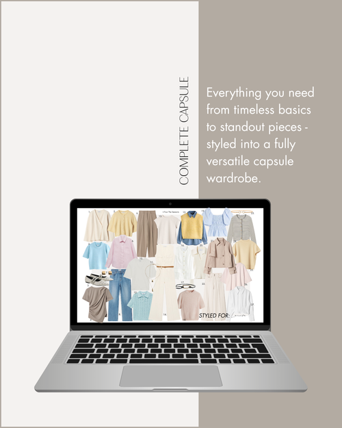 Complete Capsule Wardrobe Styling Package